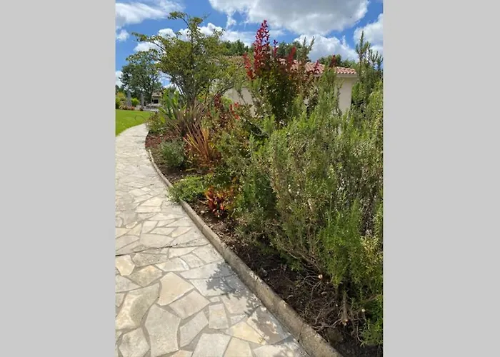 Alba. Piscine Grand Jardin Hauts De Bordeaux Willa