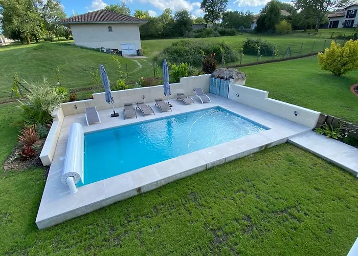 Willa Alba. Piscine Grand Jardin Hauts De Bordeaux *